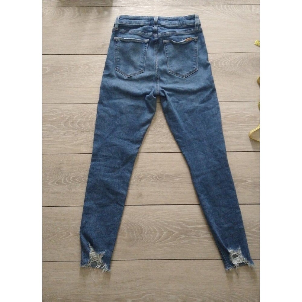 Joe's Jeans - 11" High Rise Skinny Ankle - The Bella - Size 25 - Picture 8 of 9